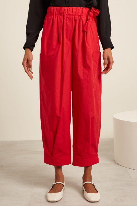 Pantaloni baggy con coulisse