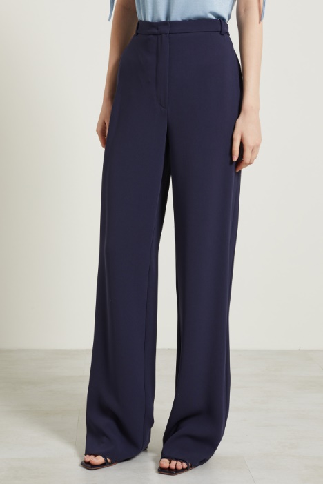 Pantaloni con elastico in vita