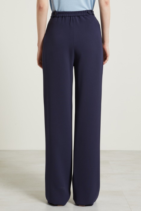 Pantaloni con elastico in vita