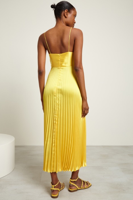 Abito lungo plissè