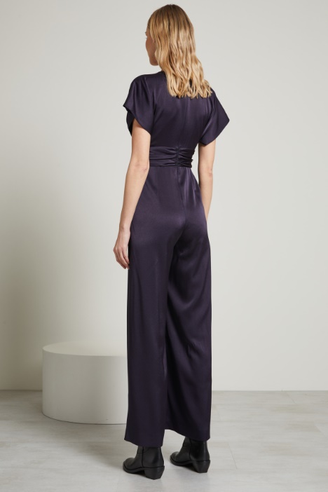Tuta stile impero in raso Intrend - 3