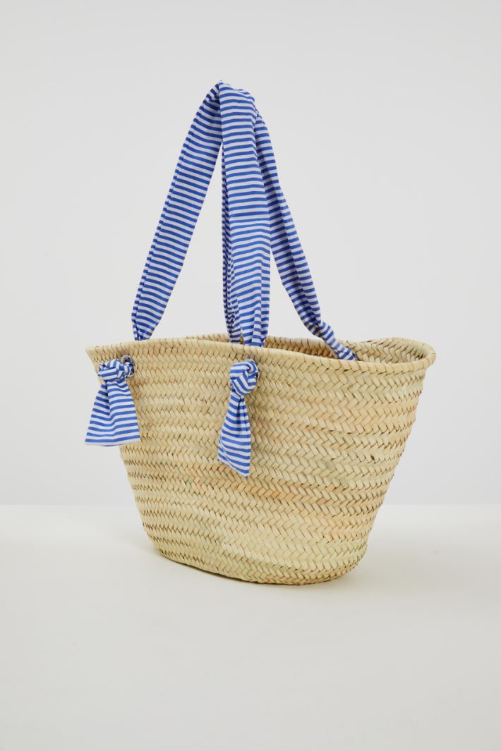 Maxi secchiello in paglia Intrend - 2