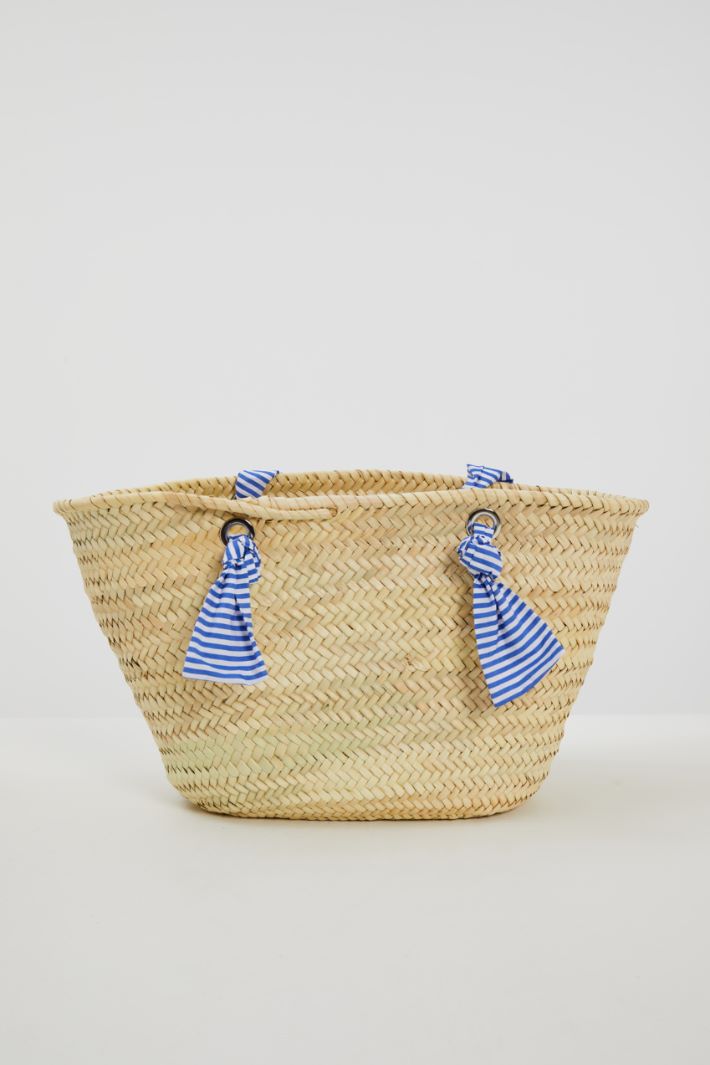 Maxi secchiello in paglia Intrend - 3