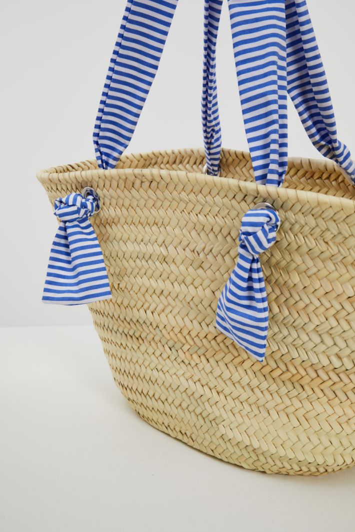 Maxi secchiello in paglia Intrend - 4