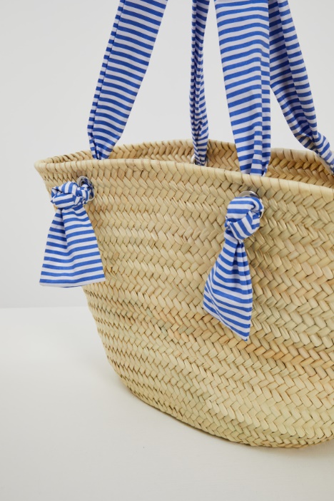 Maxi secchiello in paglia