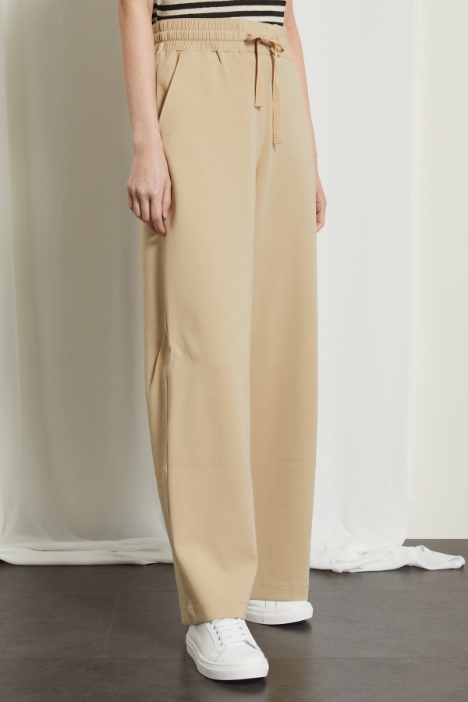 Pantaloni morbidi con coulisse