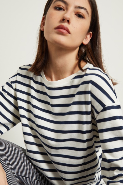 T-shirt in jersey di cotone