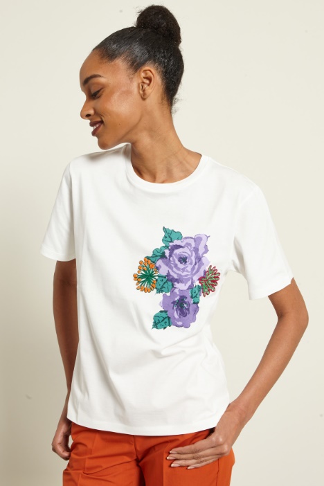 Sequinned T-shirt Intrend