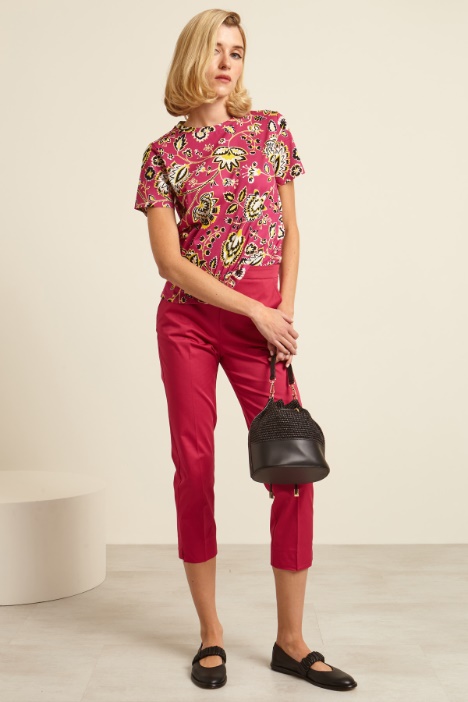 T-shirt con spacchetti Intrend