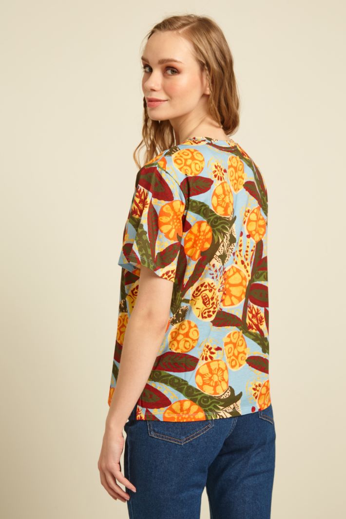 T-shirt in cotone  Intrend - 3