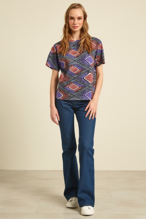 T-shirt in cotone  Intrend