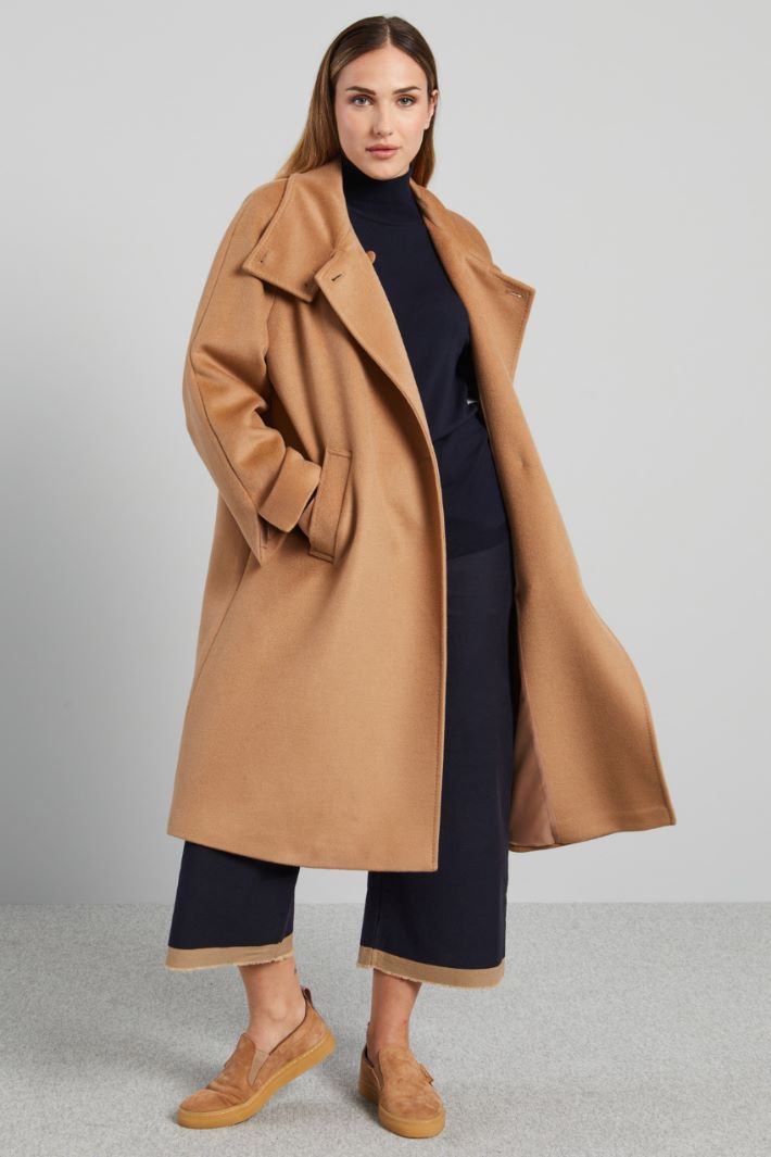 High neck coat Intrend