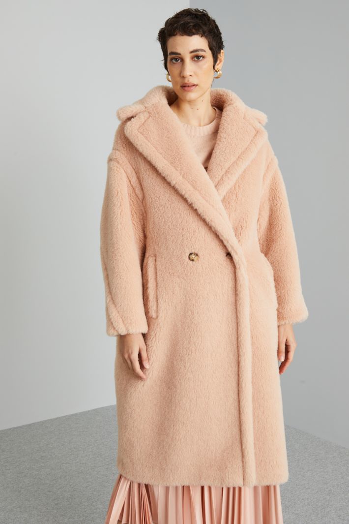 Plush-effect coat Intrend - 3