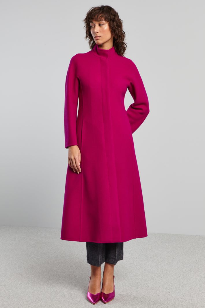 Long slim fit coat Intrend - 3