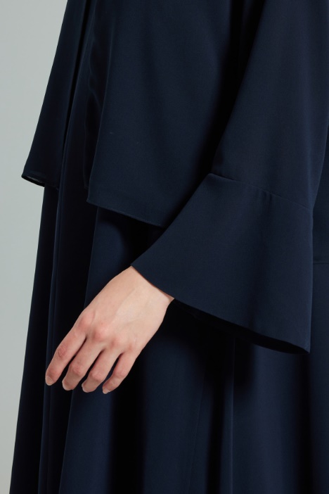 Spolverino corto in georgette