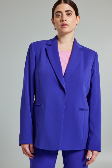 Fluid stretch fabric blazer Intrend