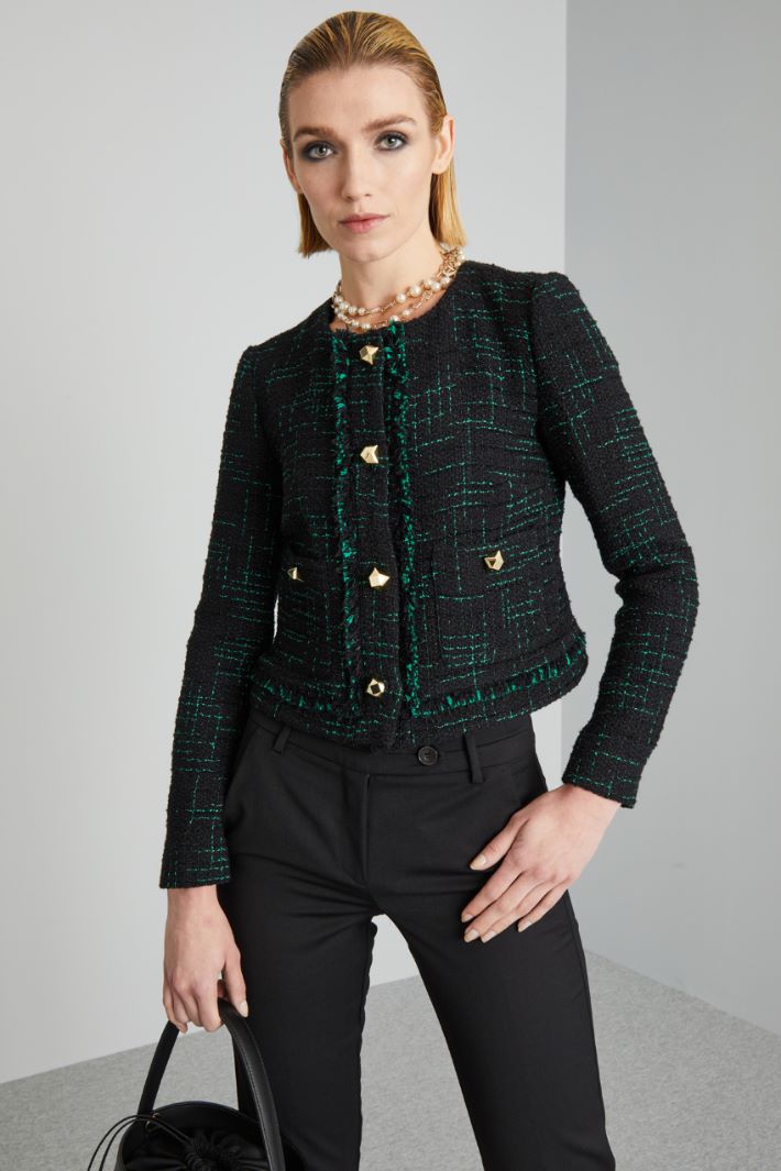 Jacket with faceted buttons Intrend - 3