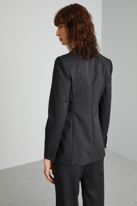 Blazer doppiopetto in lana