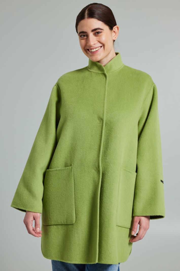 Coat with stand-up collar Intrend - 3