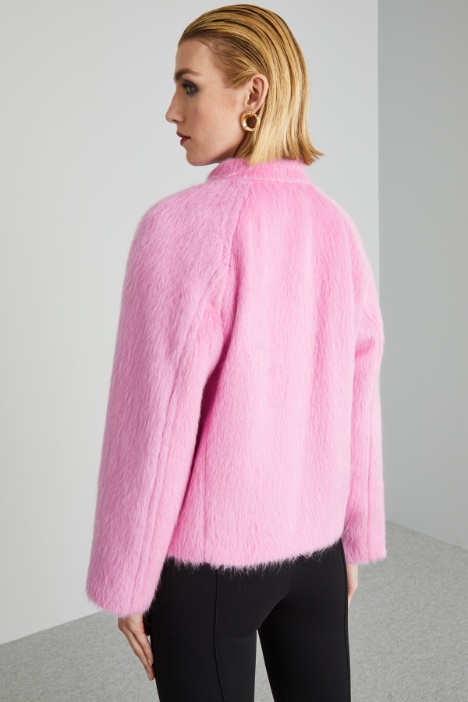 Giacca in lana e alpaca