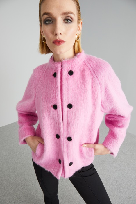 Giacca in lana e alpaca