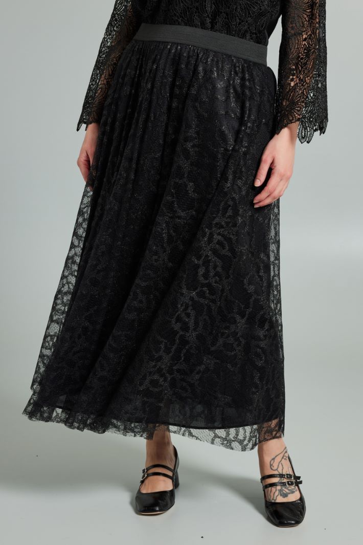 Long lace skirt Intrend - 3