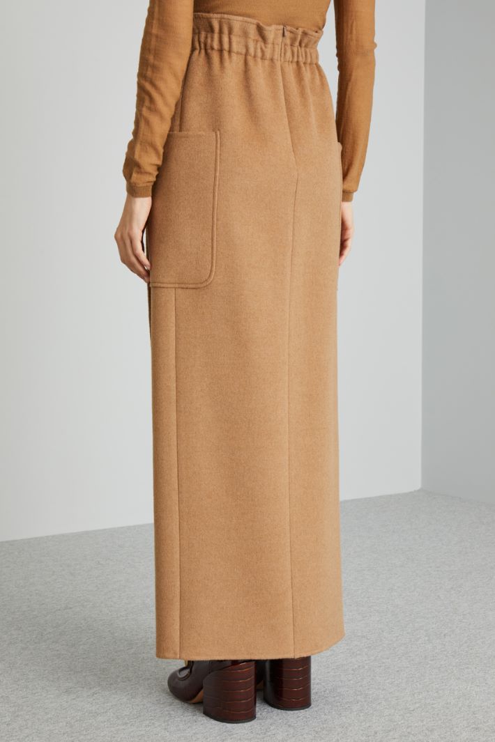 Camel wrap skirt Intrend - 2