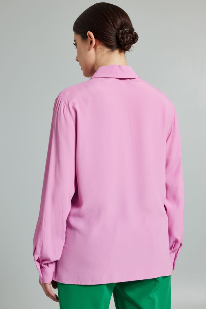 Fluid crepe shirt Intrend - 2