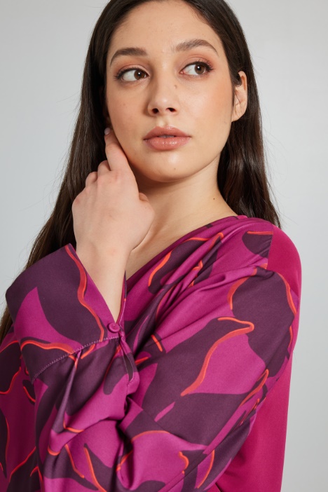 Blusa de cady fluido