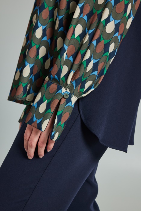 Blusa de cady fluido