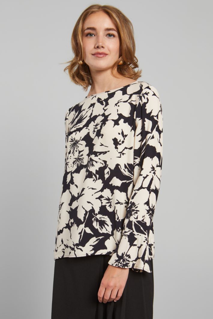 Patterned blouse Intrend - 3