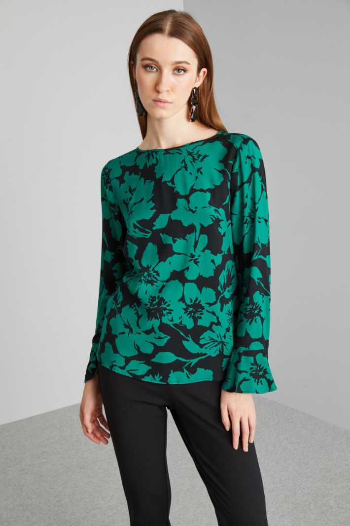 Patterned blouse Intrend - 3