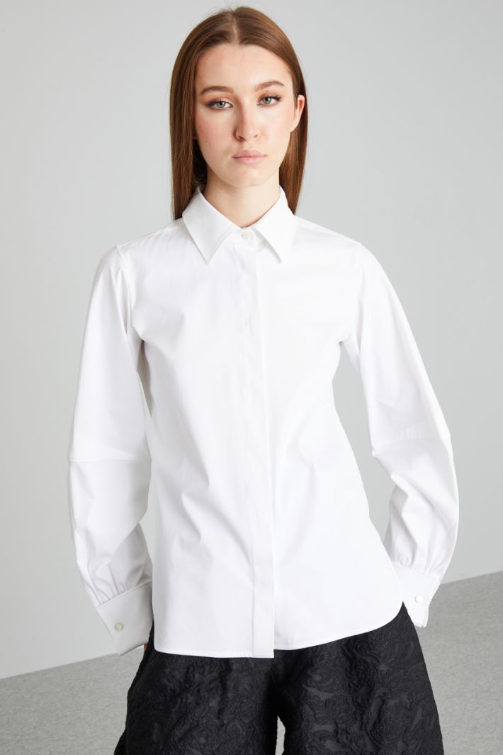 Shirt with button cufflinks Intrend - 3