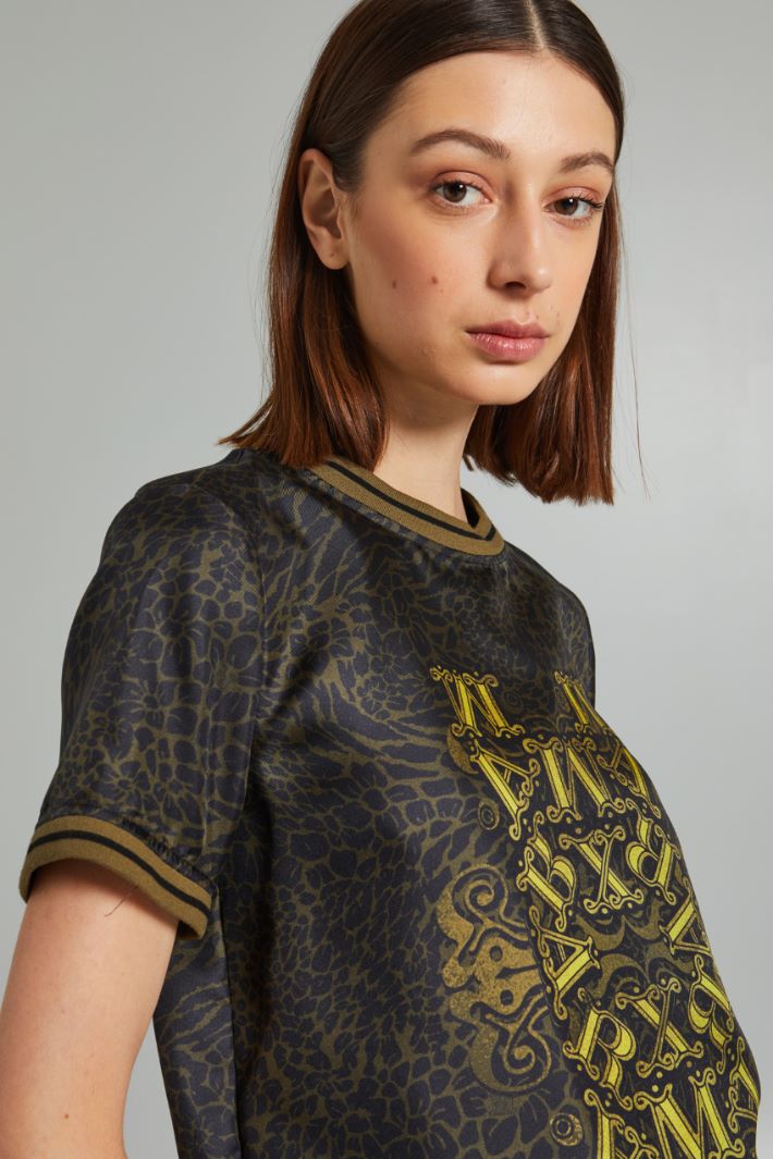 Pure silk T-shirt Intrend - 4