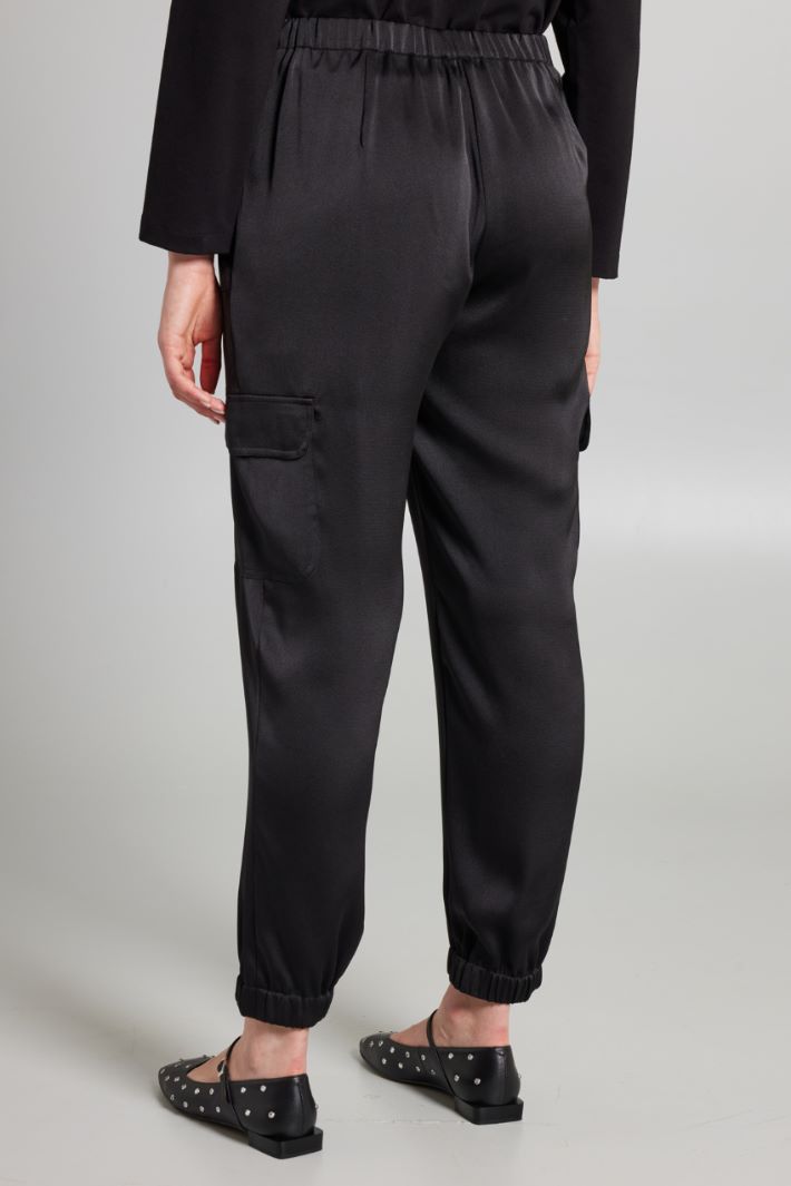 Cargo satin trousers Intrend - 2