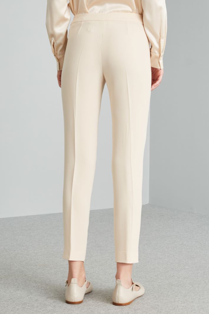 Slim-fit cady trousers Intrend - 2