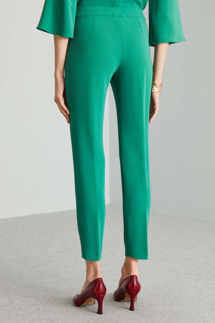 Slim-fit cady trousers Intrend - 2