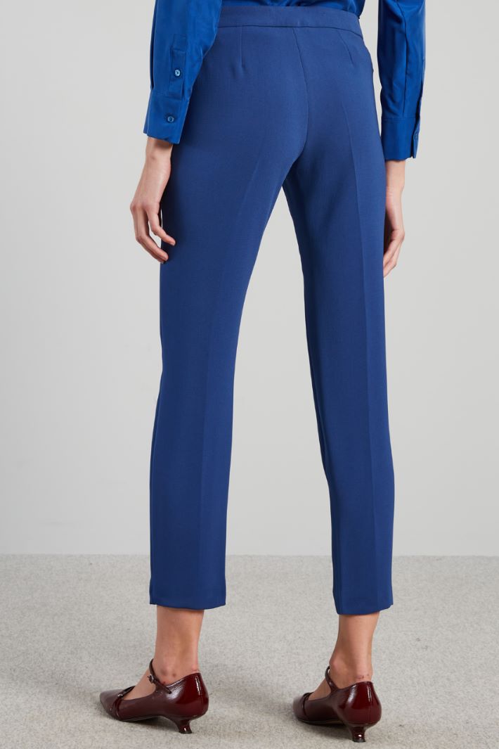 Slim-fit cady trousers Intrend - 2