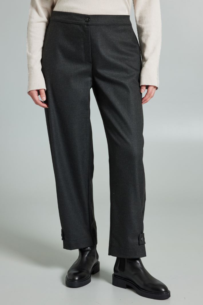 Trousers with straps Intrend - 3