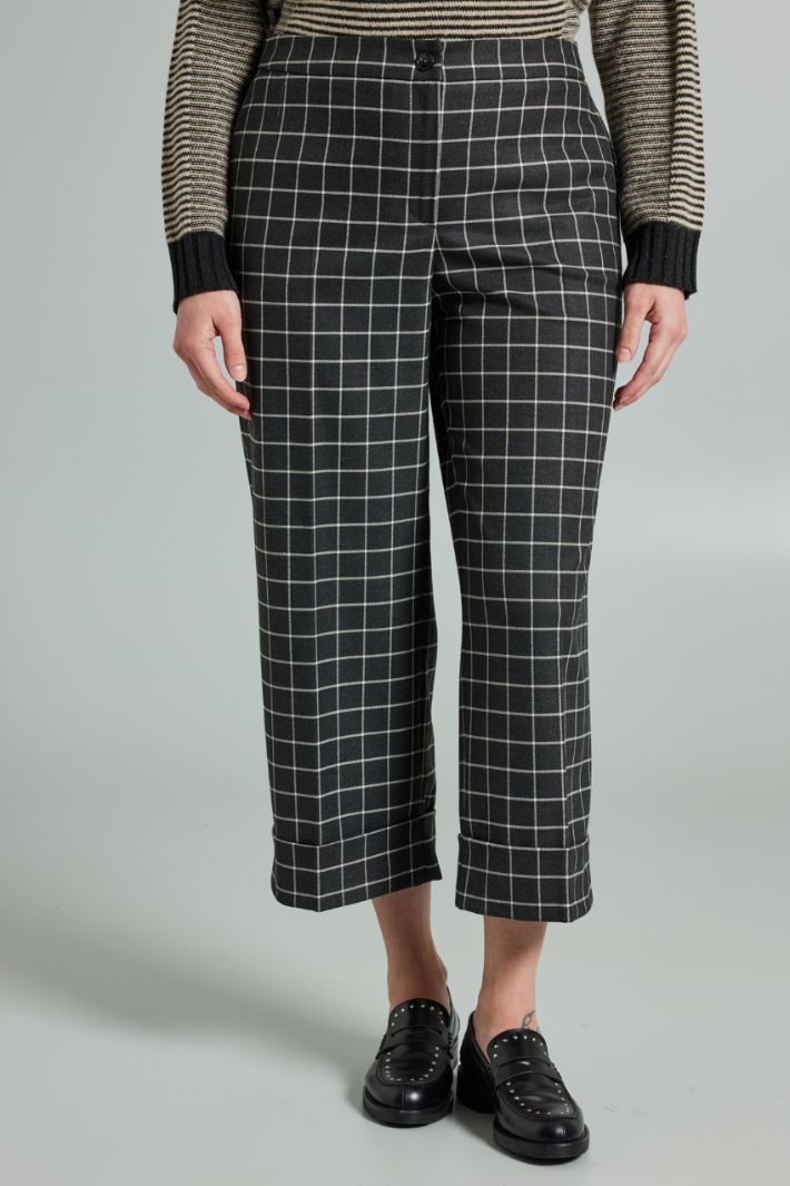 Straight turn-up trousers Intrend - 3