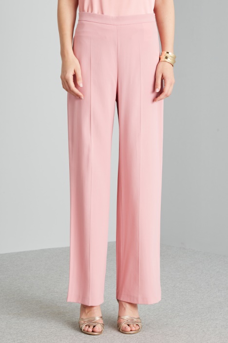 Pantalones holgados de viscosa