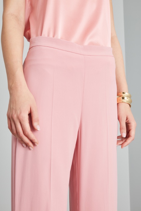 Pantalones holgados de viscosa