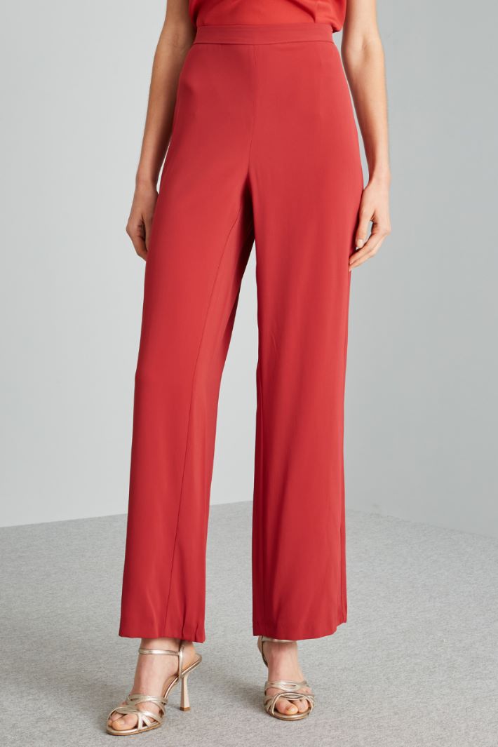 Viscose palazzo trousers Intrend - 3