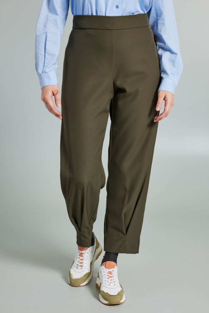 Trousers with inverted pleat Intrend - 3