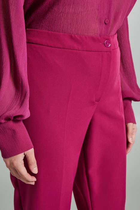 Pantaloni in tessuto fluido