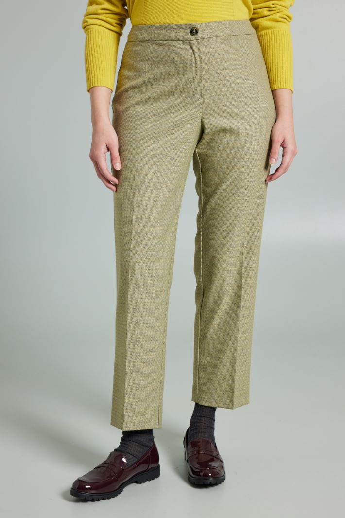 Light flannel trousers Intrend - 4