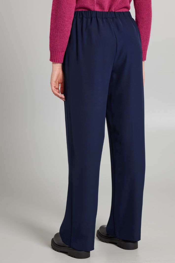 Drawstring cady trousers Intrend - 2