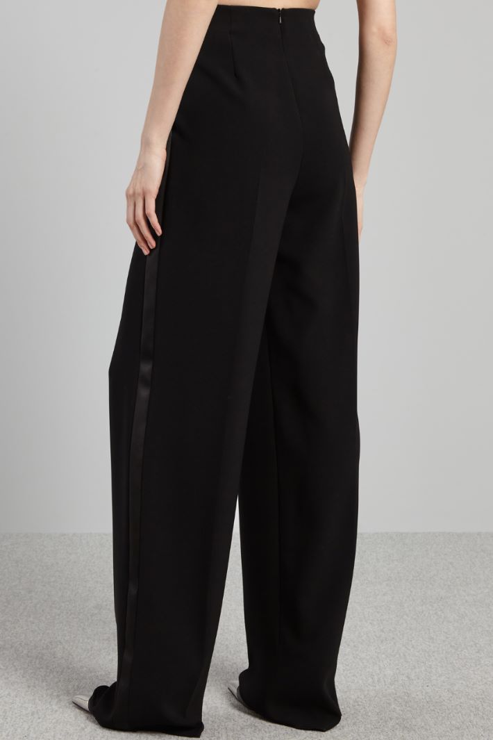 Buttoned cady trousers Intrend - 2