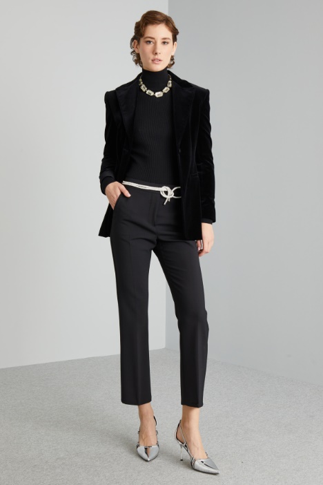 Straight, wool trousers Intrend