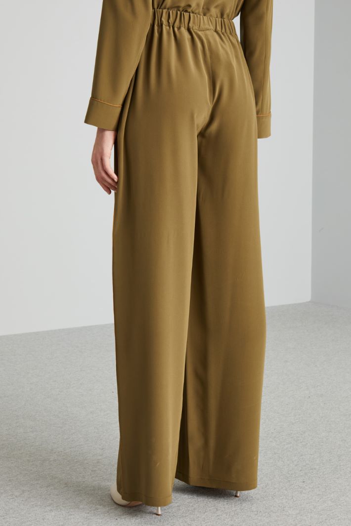 Pure silk trousers Intrend - 2